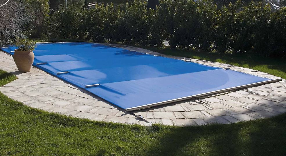 Bâche à barres piscine Tramontane sur mesure - Distripool